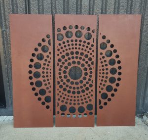 Aboriginal Design Decorative Screen