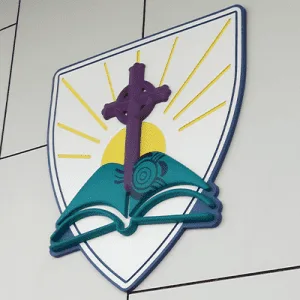 3D Sign St Benedicts Cross